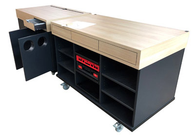 Kassettenm�bel gefaltetet Metallteile Wetterfest f�r den Outdoorbereich