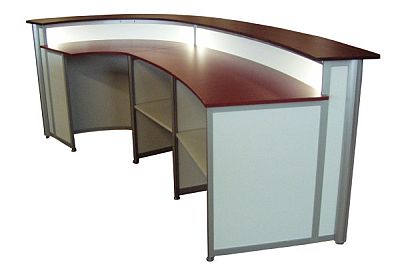 Freiformtheke Leuchttheke Poker