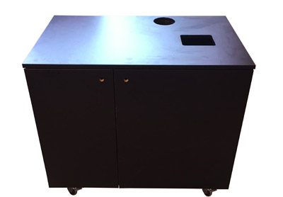 Messetheke Rolltheke Blackroll