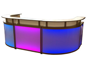 Leuchttheke Freiformtheke Unna